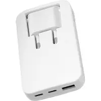 TNB Carregador De Parede Usb-a E Usb-c Gan Foldable 65w