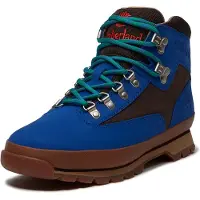 Timberland Botas com atacadores azul cobalto / castanho