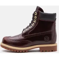 Timberland Botas com atacadores chocolate / bordeaux