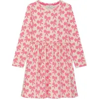 DANAMADE Vestido 'Dannelie' bege / pitaya / rosa escuro