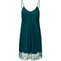 Lingadore Camisa de noite verde escuro