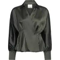 Ichi Blusa 'RUTH' castanho escuro