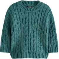 Next Pullover azul ciano