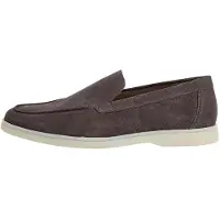 Hackett para homem. HMS200109 mocassins de camurça martin liso cinza (43), Plano, Serraje, Nenhum, Casual