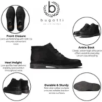 Bugatti Botas com atacadores preto