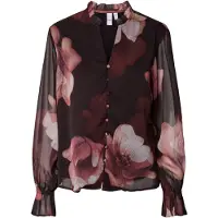 Y.A.S Blusa 'YASFlow' castanho / chocolate / cappuccino