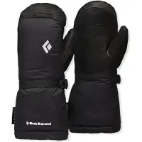Black Diamond - Vestuário outdoor mulher - Absolute Mitts Black para Unissexo - Tamanho XS - Preto