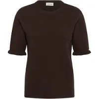 Cream Pullover 'Dela' mocha
