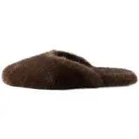 Next Sapato aberto chocolate