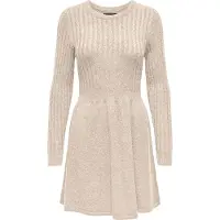 ONLY Vestido de malha 'ONLFia' estuque