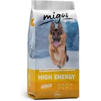 Hurtownia Karm Migos Ração Para Cães Alta Energia Com Frango 20 Kg