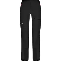 Salewa - Vestuário ski travessia mulher - Sella DST W Light Pants Black Out para Mulher - Softshell - Tamanho XS - Preto