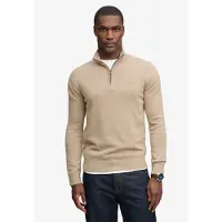 Superdry Suéter Com Meia-zíper Prep Essential