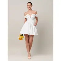BWLDR Vestido de cocktail 'Sottero' branco