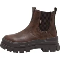 Buffalo Botas chelsea 'Aspha' castanho escuro
