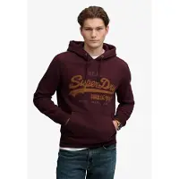 Superdry Moletom Com Capuz Vintage Logo Heritage Relaxed