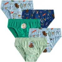 Next Cueca 'Gruffalo' azul claro / azul escuro / lima / verde claro