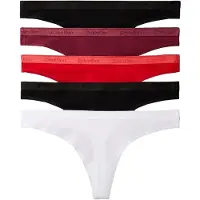 Calvin Klein Tanga Lv00qd5432 5 Unidades