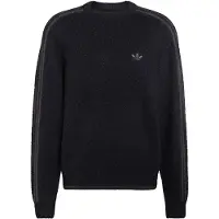 Adidas Originals Moletom 3 Stripes Fluffy Knit Crew