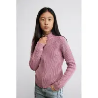 Desigual , Suéter estrela com zíper, Infantil, AlgodÃO, Vermelho, 5/6