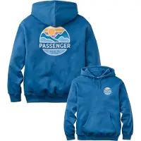 Passenger - Sweats - Laidback Relaxed Fit Hoodie Dark Denim para Homem - Tamanho M - Navy
