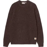 Carhartt WIP Pullover 'Anglistic' castanho escuro