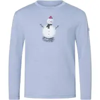 Super.natural Camiseta De Manga Comprida Snowman Regular Fit