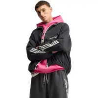 Adidas Originals Casaco meia-estação 'Vista Wind' preto / branco