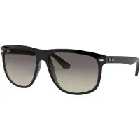Ray-Ban - Marcas - Boyfriend Polished Black Grey para Unissexo - Nylon - Preto