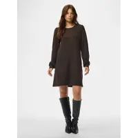 Pieces Vestido Curto De Manga Comprida Sally