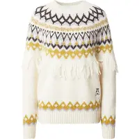 Patrizia pepe Pullover 'MAGLIA' caril / amarelo pastel / lilás / preto
