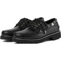 Karl lagerfeld JEANS Sapato Slip-on ' Kl x Bass Boat ' preto