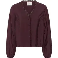Kaffe Blusa 'KASollie' borgonha