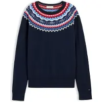Tommy Hilfiger Pullover navy / azul real / vermelho / branco