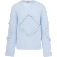IZIA Pullover azul claro