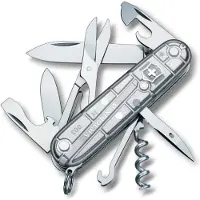 Victorinox Climber prateado transparente 1.3703.T canivete suiço