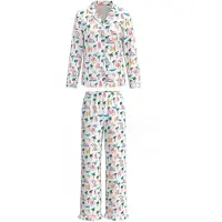 Imily Bela Pijama mistura de cores / branco
