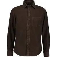 Gant para homem. 3263008 Camisa de veludo cotelê marrom (L), Casual, Algodão, Manga comprida