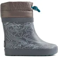 Wheat Bota de borracha 'Arden' castanho / grafite / cinzento claro