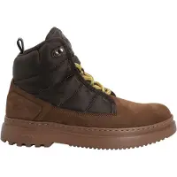 Colmar Active para homem. SNOWER-T Botas de Pele Snower Tones castanho (40), Couro, Marrom, Plano, Cordão, Casual