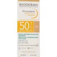 Bioderma Photoderm Nude Touch Mineral Fluido Protettivo Colorato SPF 50 Chiara 40 ml — Fluido Solare