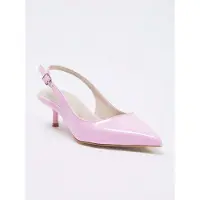 Trendyol Sapatos abertos atrás cor-de-rosa