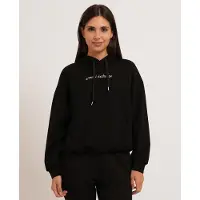 Armani Exchange Sweatshirt bege / preto