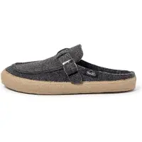 Nuvola. Pantufa 'Zueco Clay' cinzento escuro