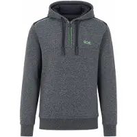 SCR. Sweatshirt 'Omid Hoodie' cinzento