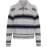 Part two Pullover 'Carilina' navy / cinzento