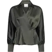 Ichi Blusa 'RUTH' castanho escuro