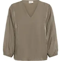 Kaffe Blusa 'KAIdana' sépia