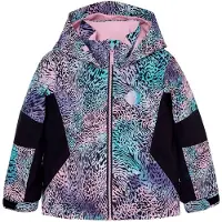 Roxy - Casacos ski criança - Snowy Tale Jacket True Black Snow Drifting para Rapariga - Tamanho criança 6-7 anos - Violeta