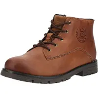 Bugatti Botas com atacadores conhaque